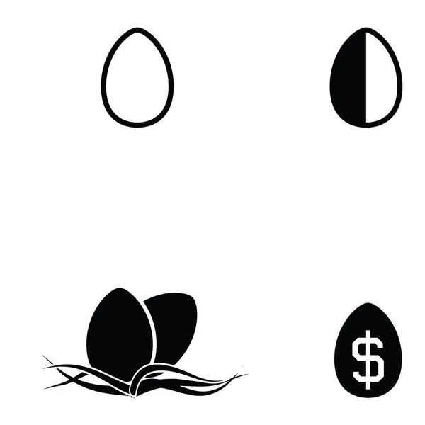 L'icône de l'oeuf — Image vectorielle