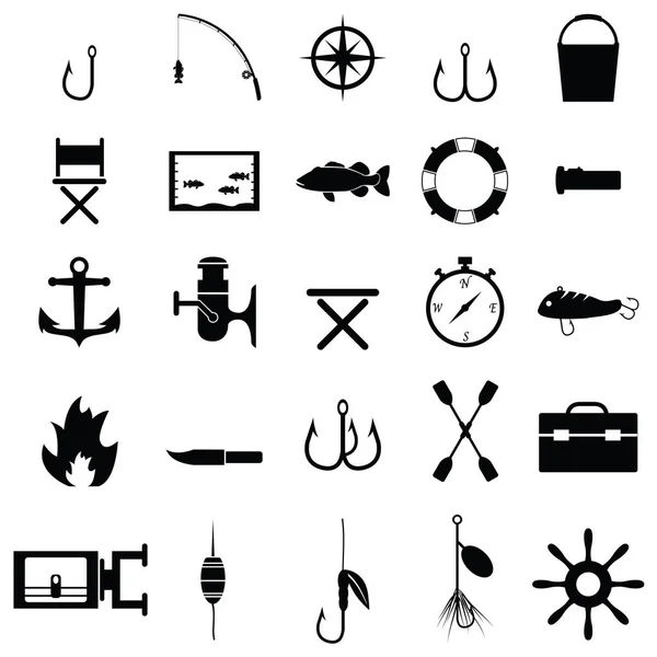 Balık tutma Icon set