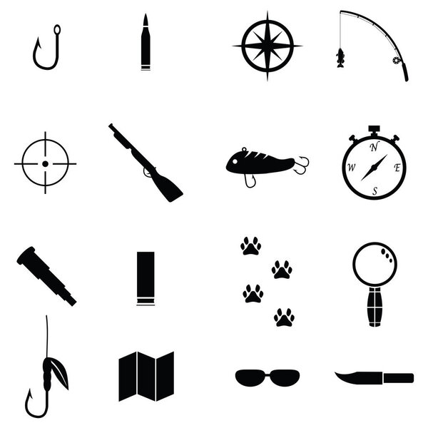 набор охотничьих икон
