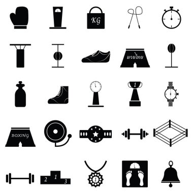 Boks Icon set