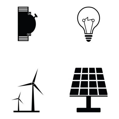 Elektrikçi Icon set