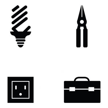 Elektrikçi Icon set