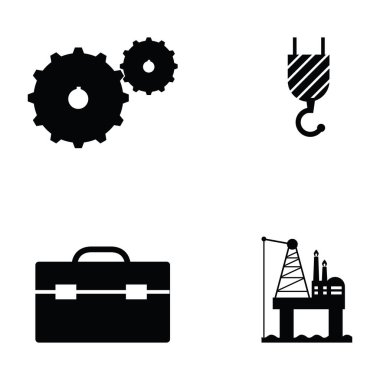 Mühendislik Icon set