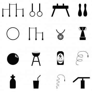 jimnastik Icon set