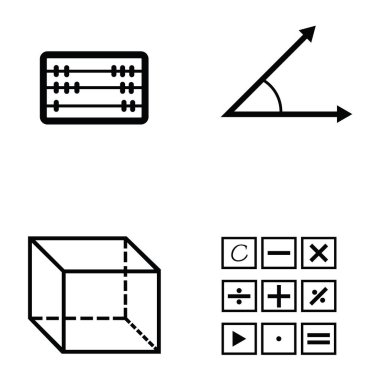 Matematik Icon set