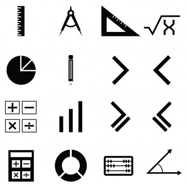 Matematik Icon set