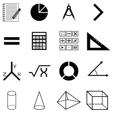 Matematik Icon set