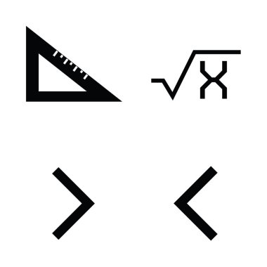 Matematik Icon set