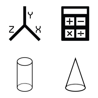 Matematik Icon set