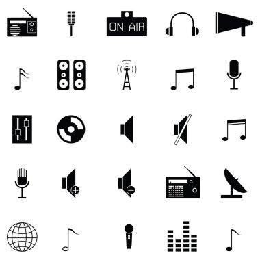 radyo Icon set
