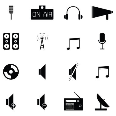 radyo Icon set