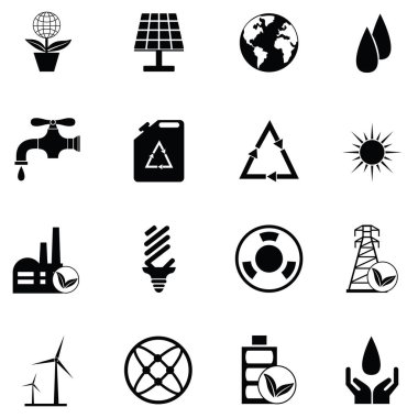 Ekoloji Icon set