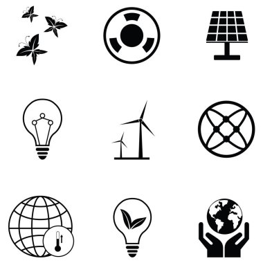 Ekoloji Icon set