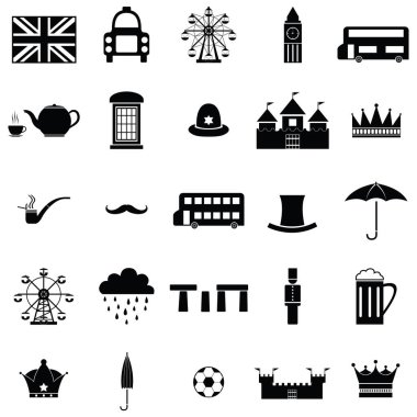 İngiltere'de Icon set