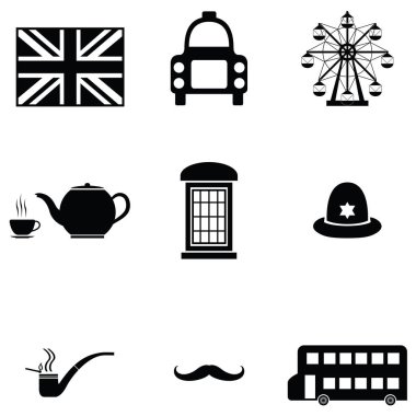 İngiltere'de Icon set