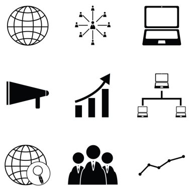 Pazarlama Icon set
