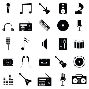 müzikal Icon set