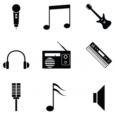 müzikal Icon set