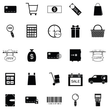 alışveriş Icon set