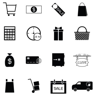 alışveriş Icon set