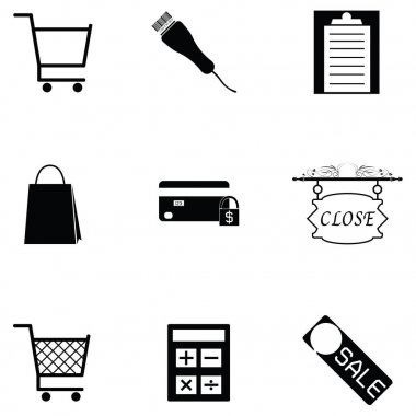 süpermarket Icon set