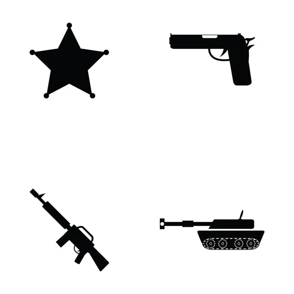 L'ensemble d'icônes américaines — Image vectorielle