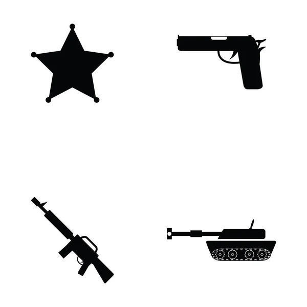 The american icon set — Stock Vector