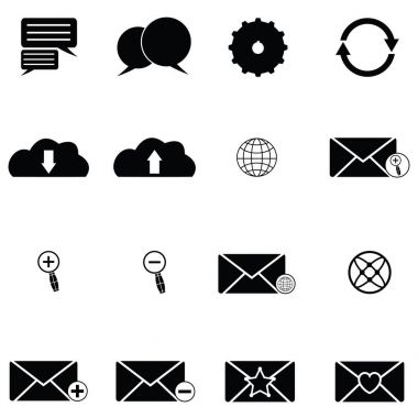e-posta Icon set