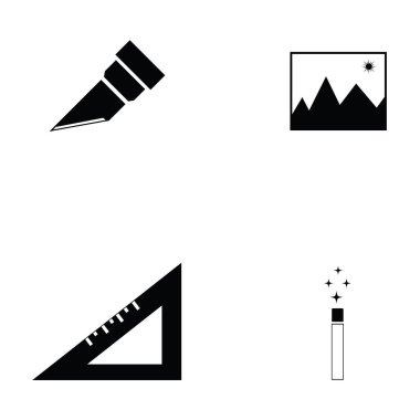 Grafik Tasarım Icon set