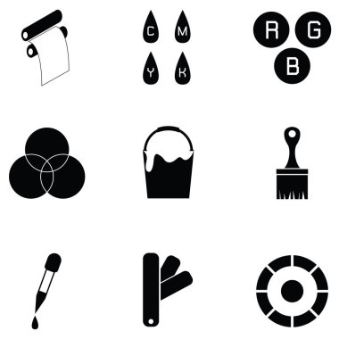 Yazdırma Icon set