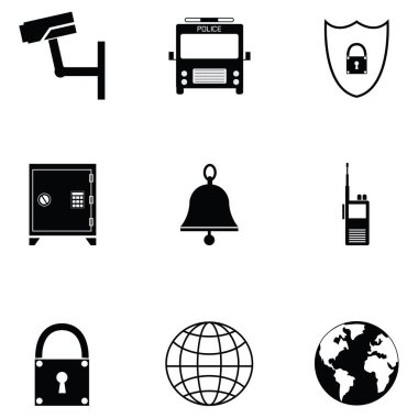 Güvenlik Icon set