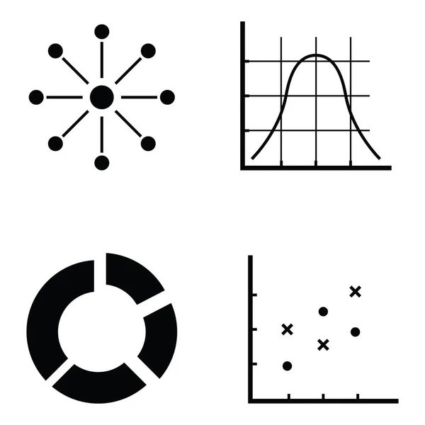 L'icône du graphique — Image vectorielle