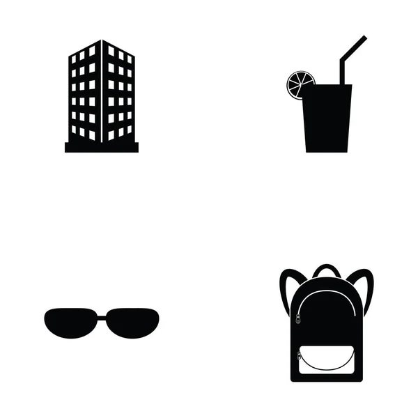 Tatil Icon set — Stok Vektör