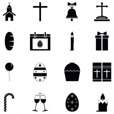Paskalya Icon set