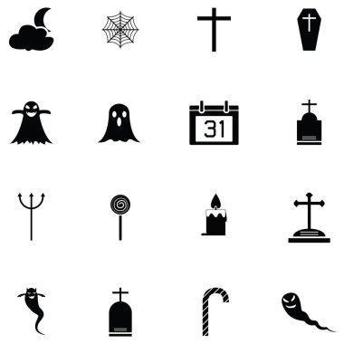 Cadılar Bayramı Icon set