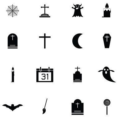 Cadılar Bayramı Icon set