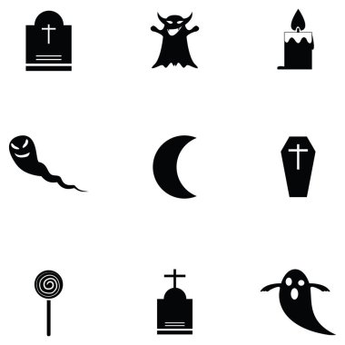 Cadılar Bayramı Icon set
