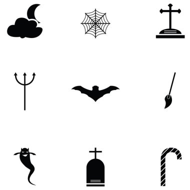 Cadılar Bayramı Icon set