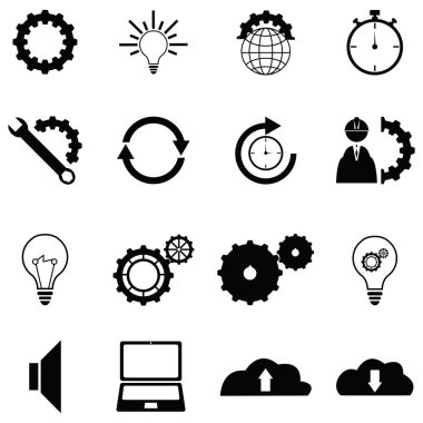 ayarları Icon set