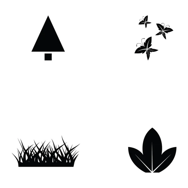 Le jeu d'icônes printemps — Image vectorielle