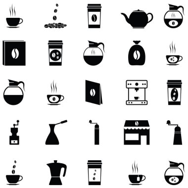 kahve Icon set