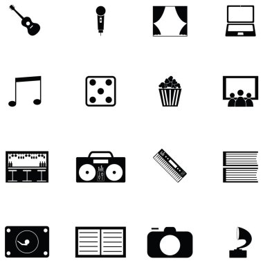 Eğlence Icon set