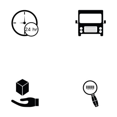 Lojistik Icons set