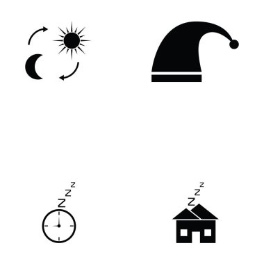 Uyuyan Icon set