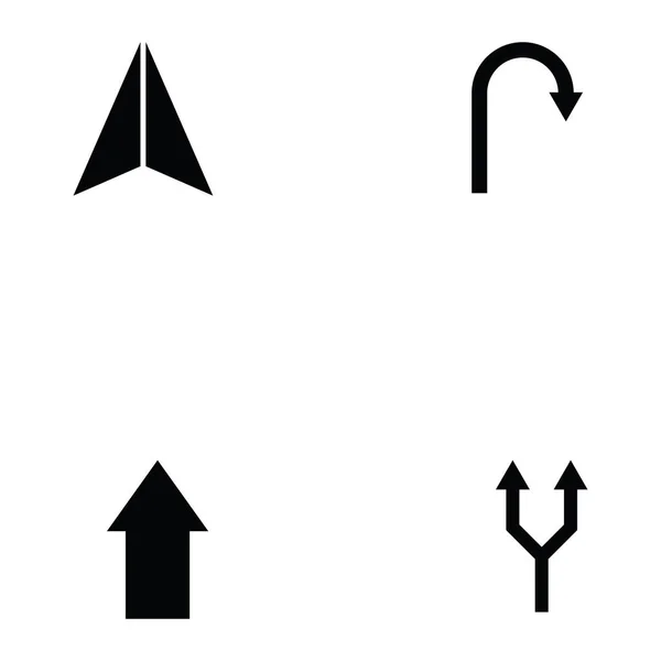 Das Pfeil-Symbol gesetzt — Stockvektor