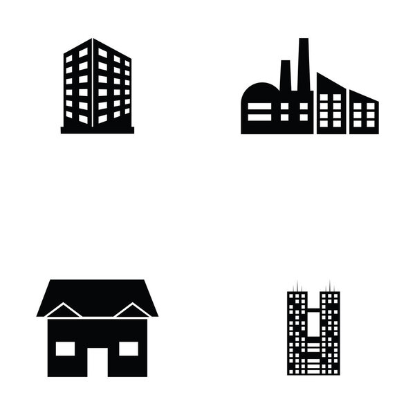 the building icon set