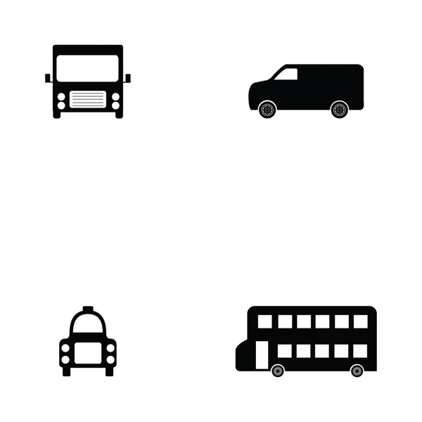 The car icon set — Stock Vector