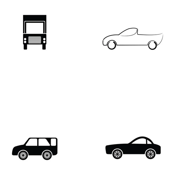 The car icon set — Stock Vector