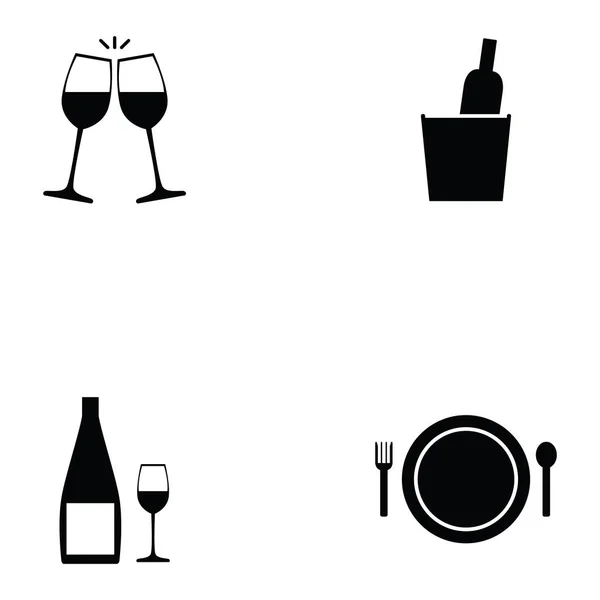L'icône du vin — Image vectorielle