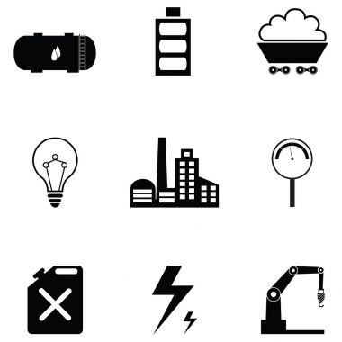 Sanayi simge seti